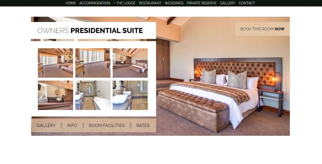 Intle Boutique Hotel &amp; Private Reserve  Website