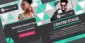 Freelancerza Social Media Collateral