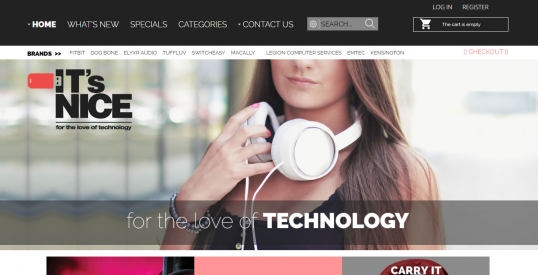 ITS NICE E-commerce Website Design & Development
